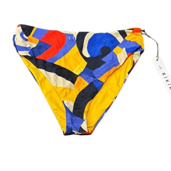 Kikirio Macaw High Waisted Bikini Bottom